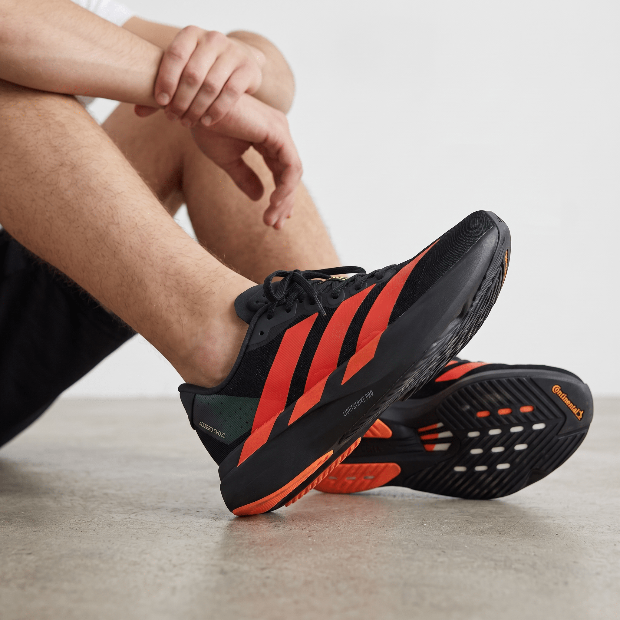 Adidas Adizero SL2 Running Shoes – Black / Solar Orange - MASTERPIECE