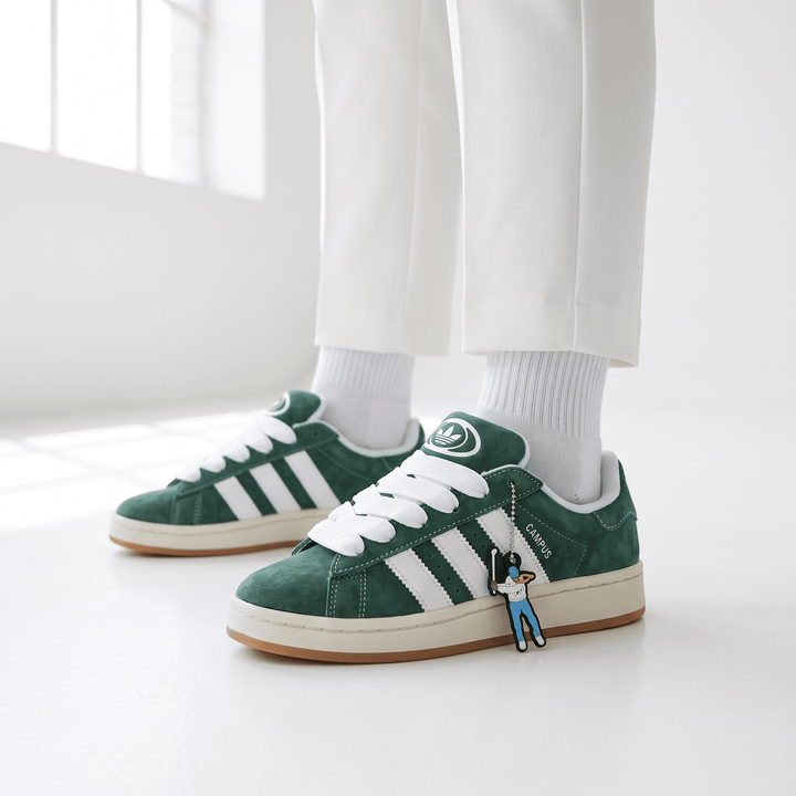 Adidas Campus Women Suede Sneakers — Green
