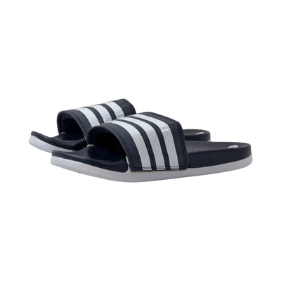 🖤 Adidas Classic 3-Stripes Comfort Slides ⚪✨ - MASTERPIECE