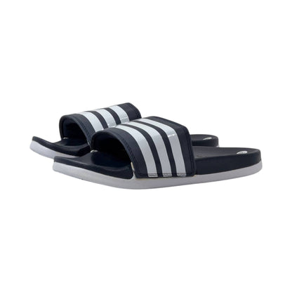 🖤 Adidas Classic 3-Stripes Comfort Slides ⚪✨ - MASTERPIECE