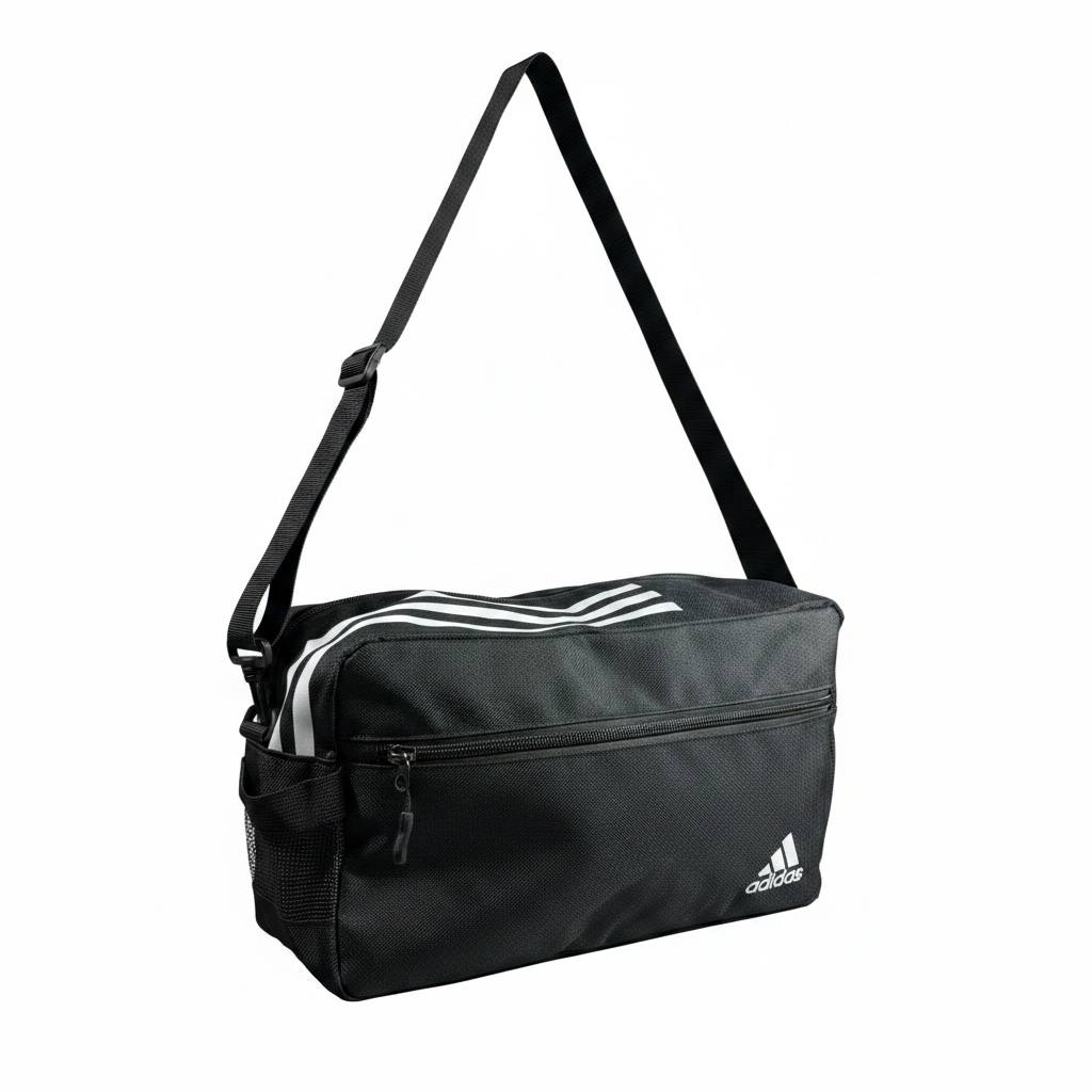 Adidas Classic Sports Duffel Bag 🖤✨ Gym & Travel Essential - MASTERPIECE