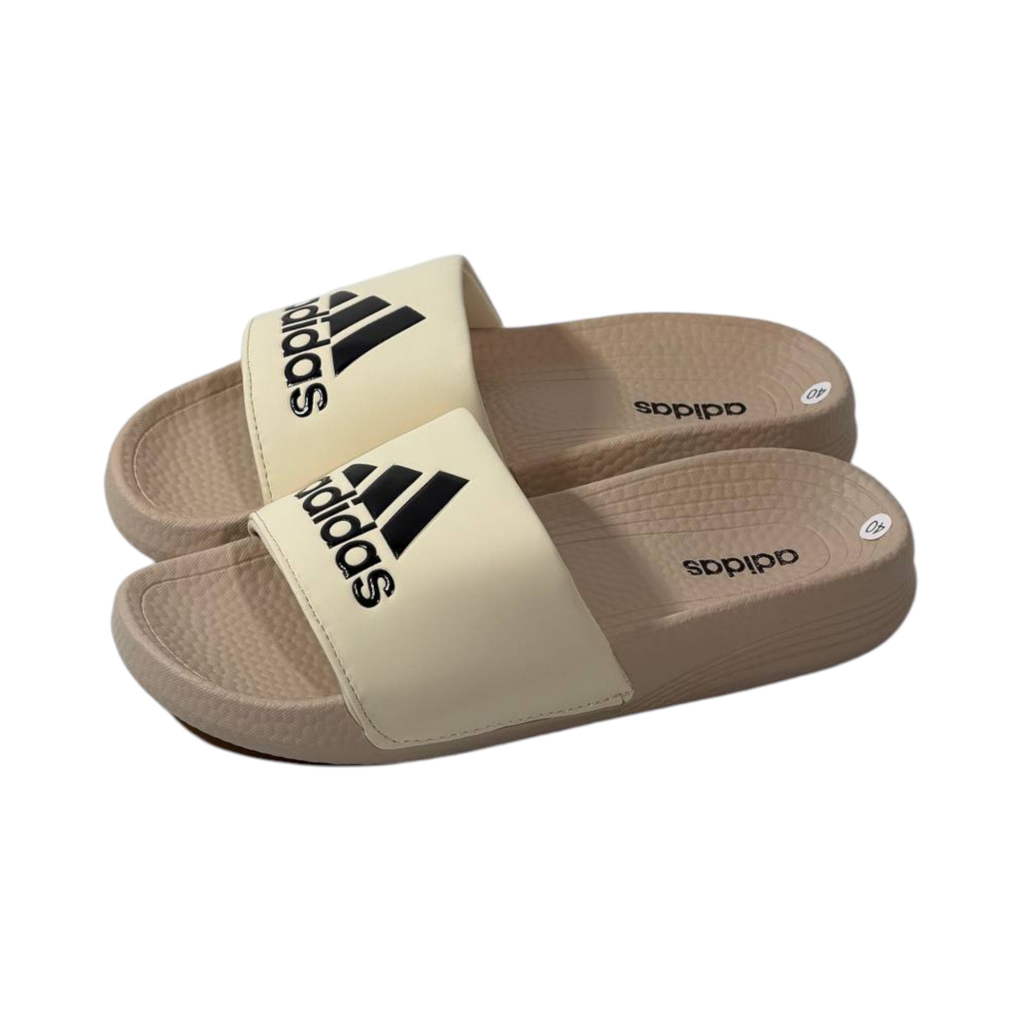 🏖️ Adidas Comfort Slides – Sand Beige Edition 🤍✨ - MASTERPIECE