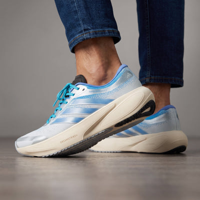 Adidas Dreamstrike+ – Pale Blue & Cream Runner 👟✨ - MASTERPIECE