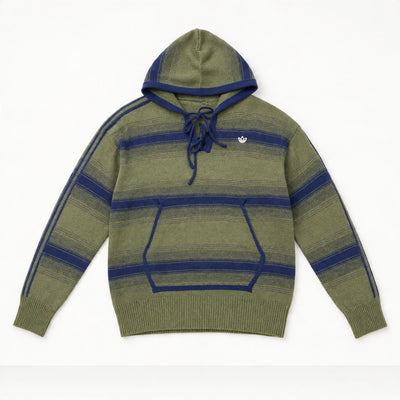 Adidas Lace-Up Baja Hoodie – Olive Navy - MASTERPIECE