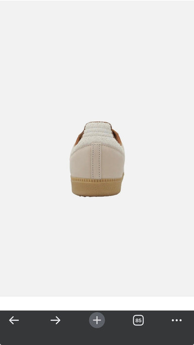 Adidas Samba Classic – Chalk Beige Gum Casual Sneaker 🍂👟 - MASTERPIECE
