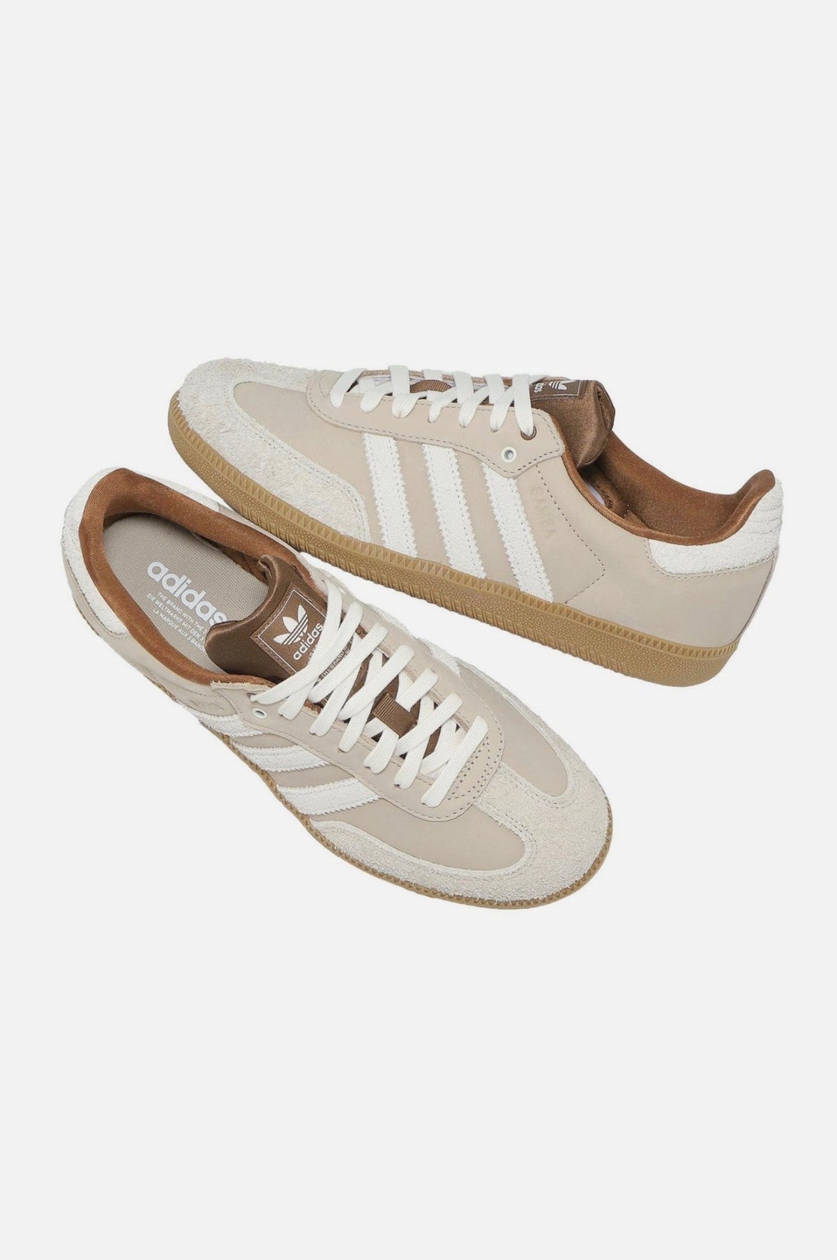 Adidas Samba Classic – Chalk Beige Gum Casual Sneaker 🍂👟 - MASTERPIECE