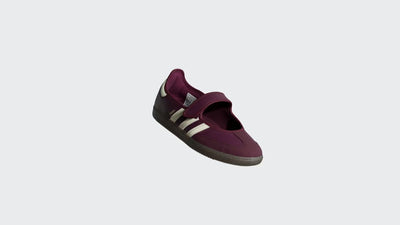 adidas Samba Mary Jane – Maroon Velcro Slip‑On 👟🍷 - MASTERPIECE