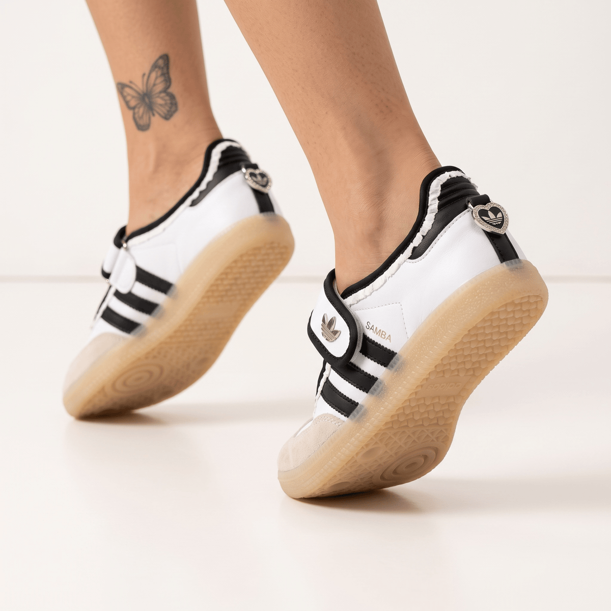 Adidas Samba Mary Jane – White Black 👟❤️ - MASTERPIECE