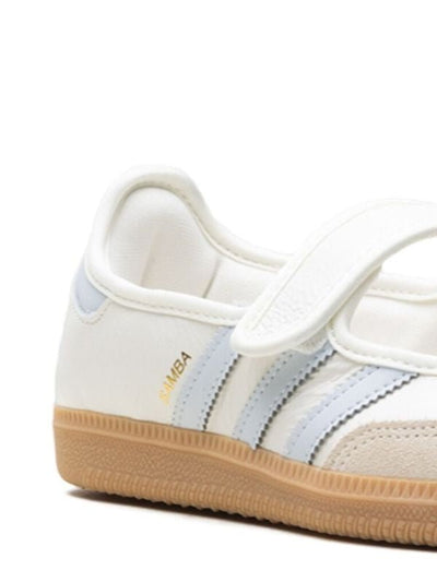 adidas Samba – White Gum Mary Jane Velcro 👟✨ - MASTERPIECE