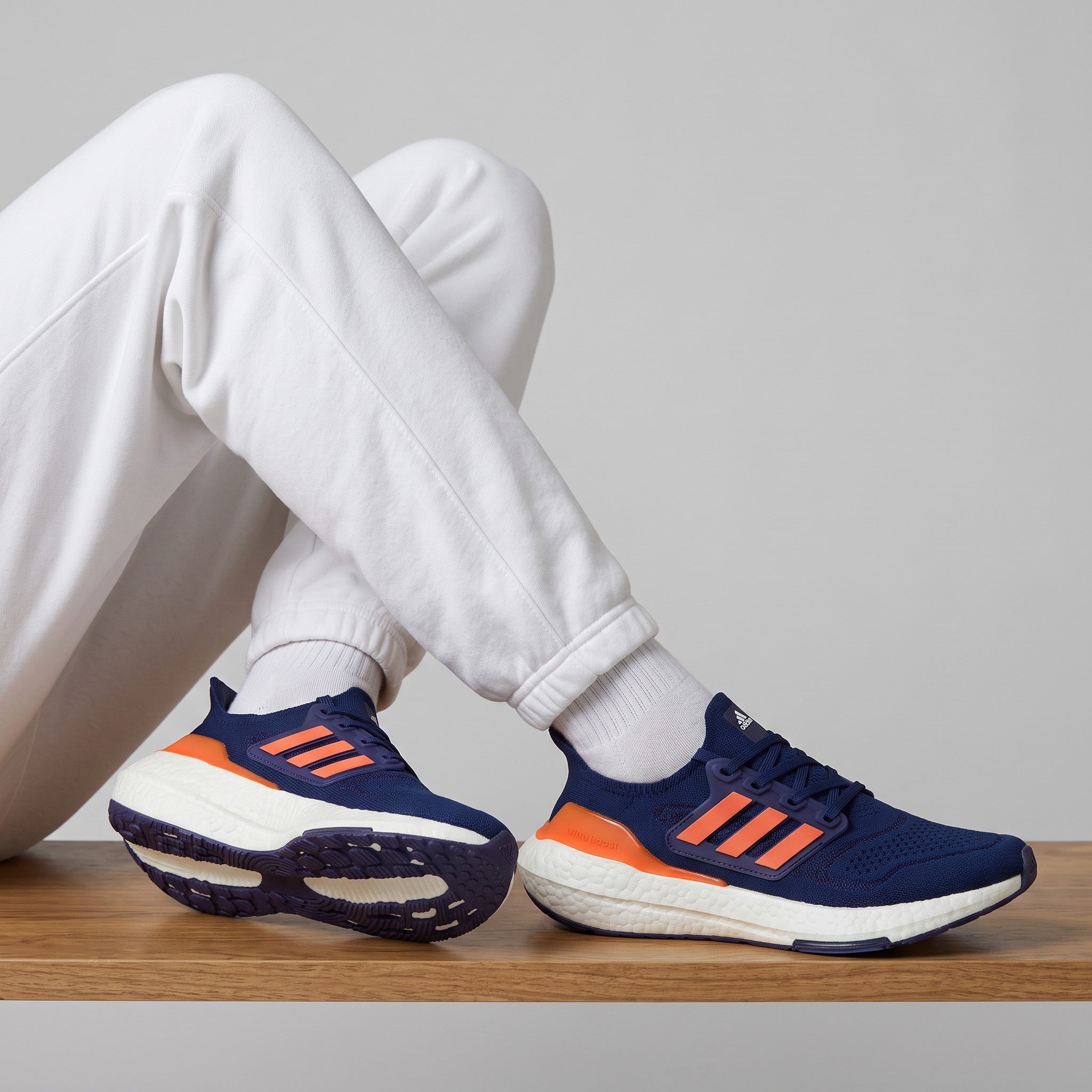 Adidas Ultraboost Running Shoes – Navy/Orange ⚡👟 - MASTERPIECE
