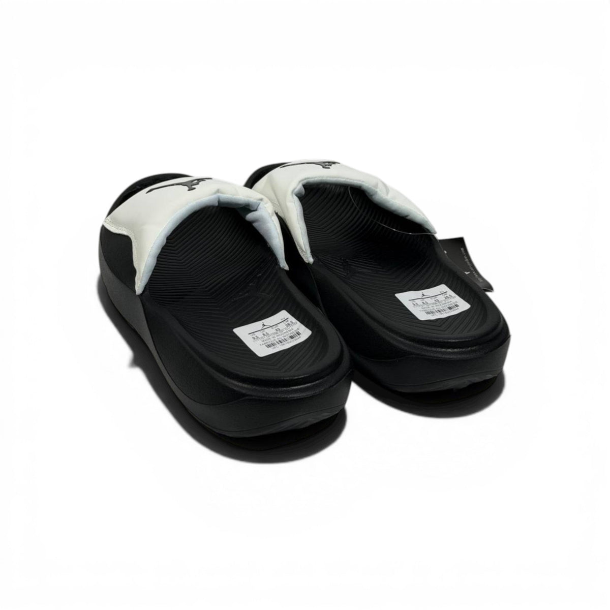 Air Jordan Mono Slides – Black & White Signature Comfort Edition - MASTERPIECE