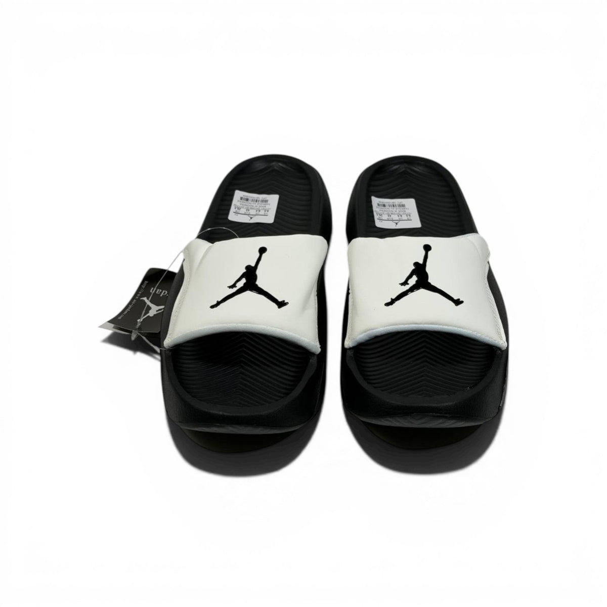 Air Jordan Mono Slides – Black & White Signature Comfort Edition - MASTERPIECE