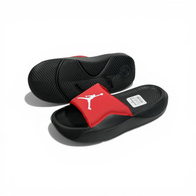 Air Jordan Red Slides – Bold Street Comfort Edition - MASTERPIECE