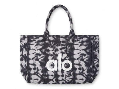 Alo Tote – Black White Tie‑Dye 👜 - MASTERPIECE