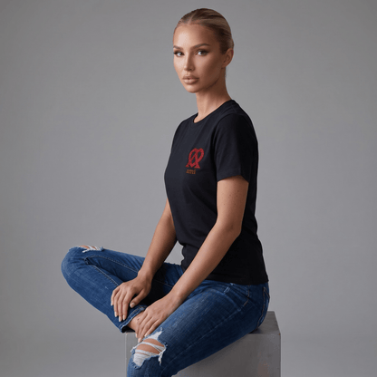 AMI Paris Black Red Heart Logo T-Shirt 🖤❤️ - MASTERPIECE
