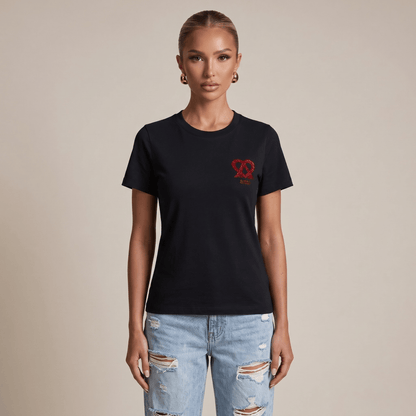 AMI Paris Black Red Heart Logo T-Shirt 🖤❤️ - MASTERPIECE