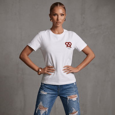 AMI Paris White Red Heart Logo T-Shirt 🤍❤️ - MASTERPIECE