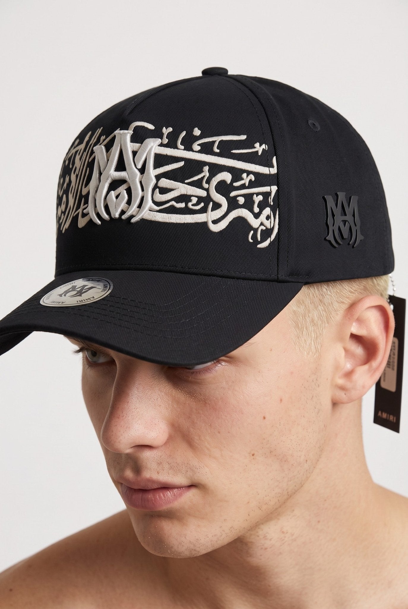 Amiri Arabic Calligraphy Baseball Cap – Black - MASTERPIECE