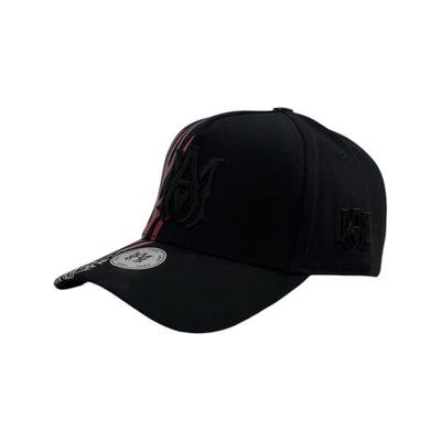 Amiri Black Monogram Cap – Shadow Logo Edition 🖤🧢 - MASTERPIECE