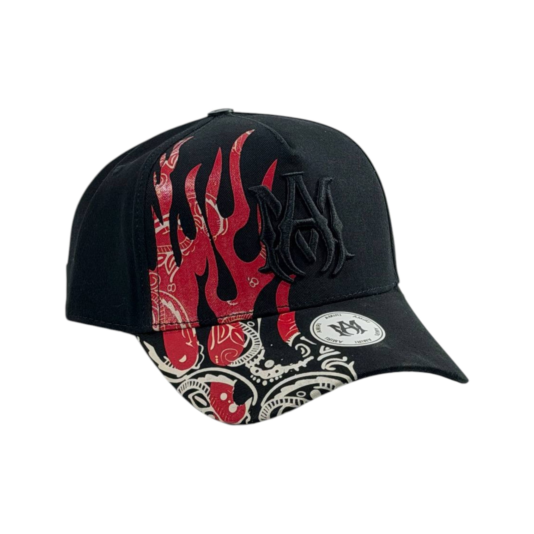 Amiri Black Monogram Cap – Shadow Logo Edition 🖤🧢 - MASTERPIECE