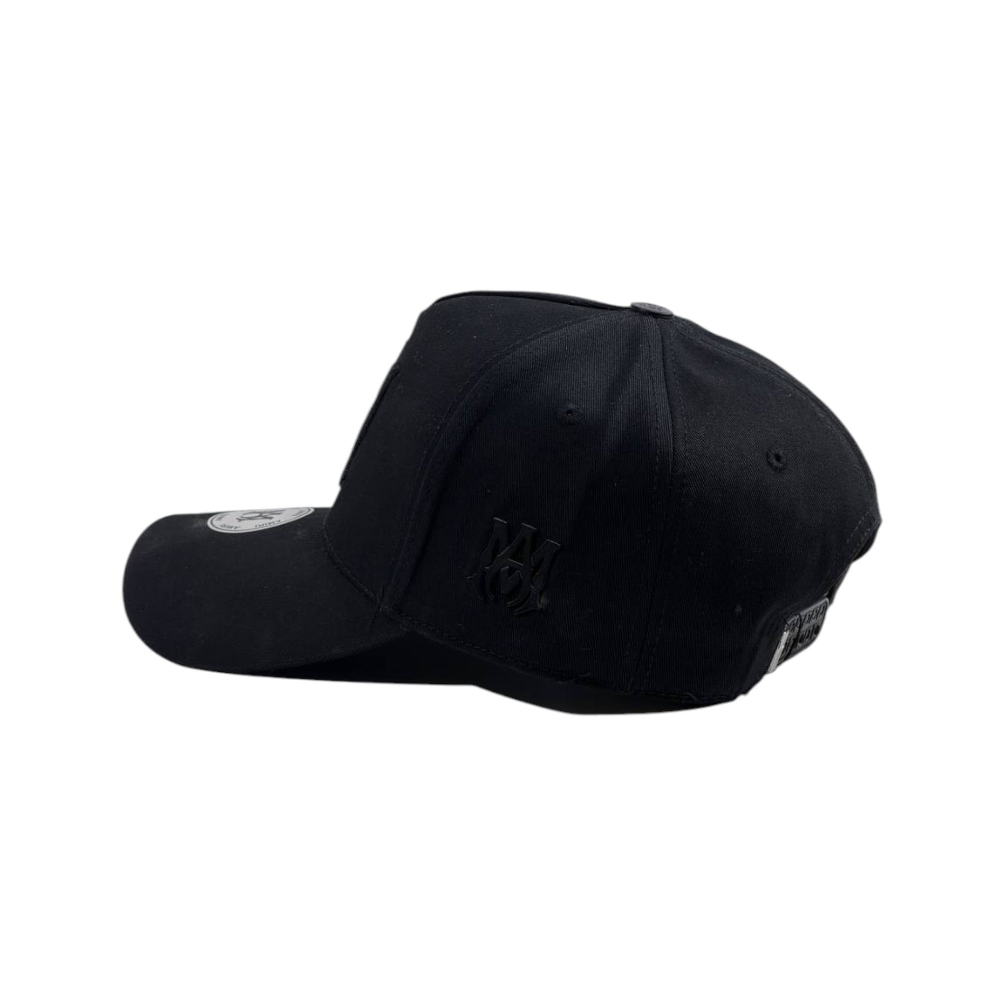 Amiri Black Monogram Cap – Shadow Logo Edition 🖤🧢 - MASTERPIECE