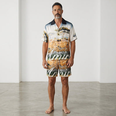 🐆 Amiri Safari Graphic Resort Co-Ord Set 🌴✨ - MASTERPIECE