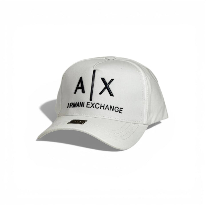 Armani Exchange A|X Baseball Cap — White