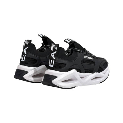 🖤 Armani Exchange Chunky Runner Sneakers White & Black 👟⚡ - MASTERPIECE