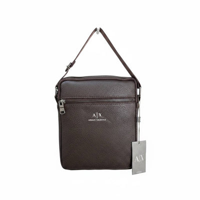Armani Exchange Premium Brown Crossbody Bag – Elegant Everyday Shoulder Bag 🤎✨ - MASTERPIECE