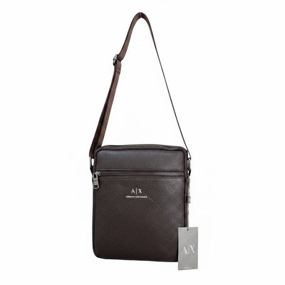 Armani Exchange Premium Brown Crossbody Bag – Elegant Everyday Shoulder Bag 🤎✨ - MASTERPIECE
