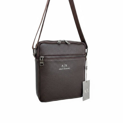 Armani Exchange Premium Brown Crossbody Bag – Elegant Everyday Shoulder Bag 🤎✨ - MASTERPIECE