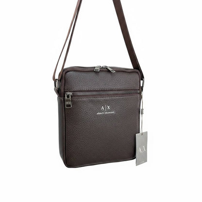 Armani Exchange Premium Brown Crossbody Bag – Elegant Everyday Shoulder Bag 🤎✨ - MASTERPIECE