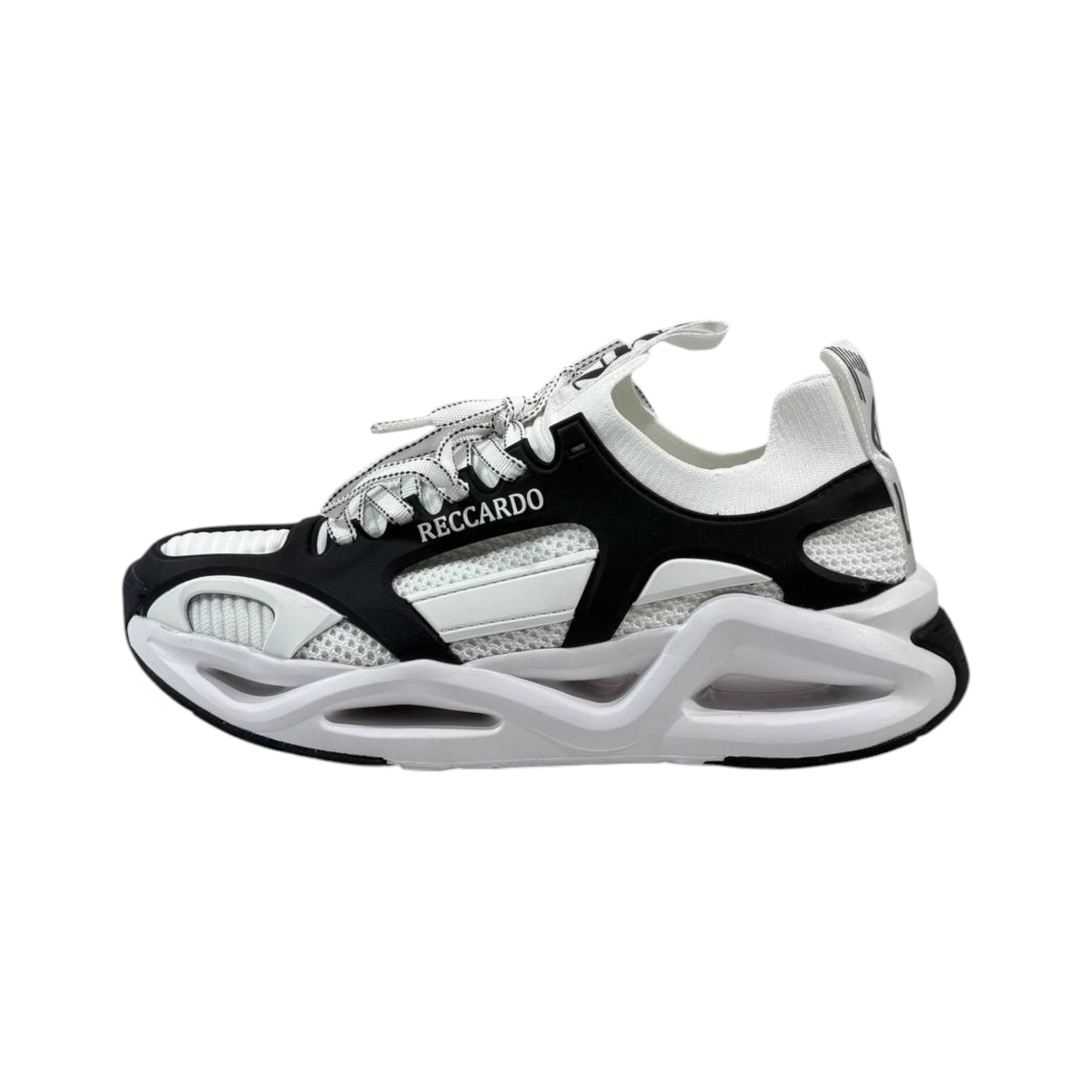 🖤🤍 Armani Reccardo Futuristic Chunky Sneakers 👟⚡ - MASTERPIECE