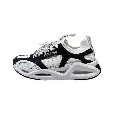 🖤🤍 Armani Reccardo Futuristic Chunky Sneakers 👟⚡ - MASTERPIECE