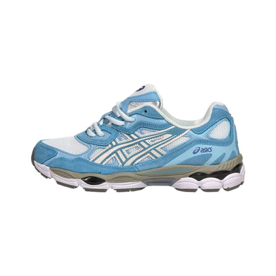 💙🤍 ASICS GEL-NYC Retro Running Sneakers – Sky Blue Edition 👟⚡ - MASTERPIECE
