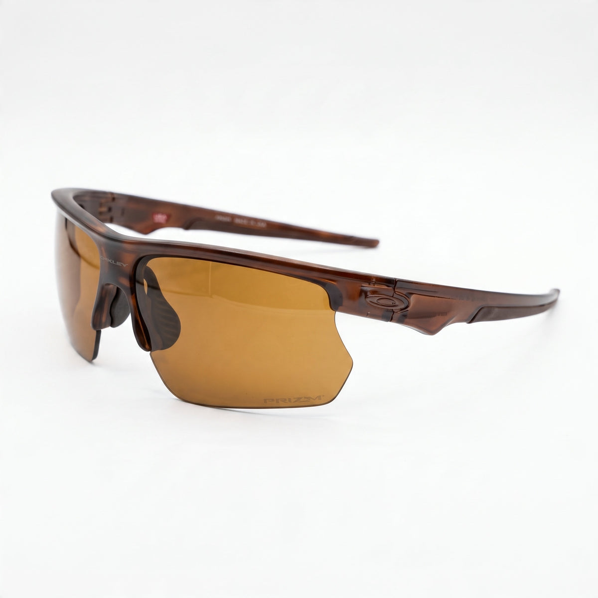 Oakley tortoise brown shield sunglasses with brown PRIZM lens