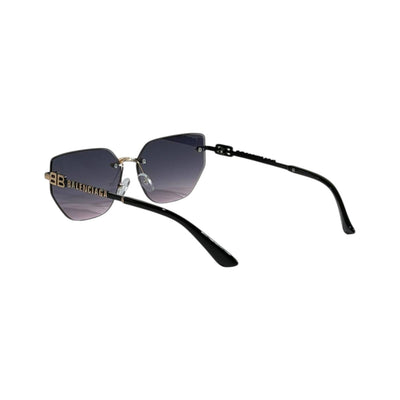 ✨ Balenciaga BB Rimless Gold Sunglasses | Luxury Geometric Edition 😎 - MASTERPIECE