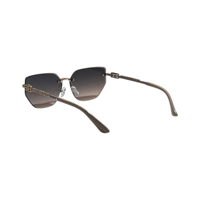 ✨ Balenciaga BB Rimless Gold Sunglasses | Luxury Gradient Geometric Edition 😎 - MASTERPIECE