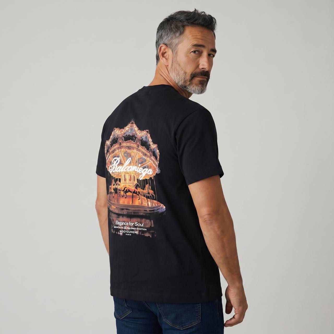 Balenciaga Carousel Graphic Oversized T-Shirt 🎠🔥 - MASTERPIECE