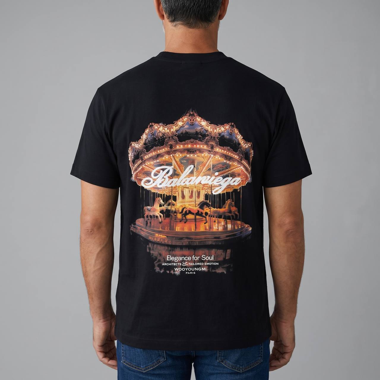 Balenciaga Carousel Graphic Oversized T-Shirt 🎠🔥 - MASTERPIECE