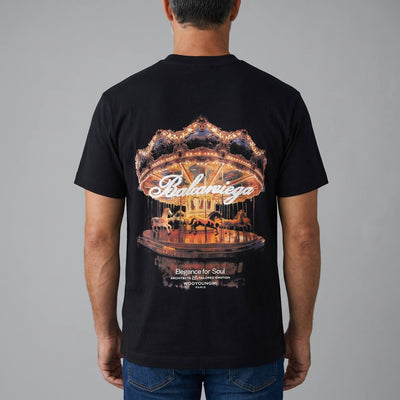 Balenciaga Carousel Graphic Oversized T-Shirt 🎠🔥 - MASTERPIECE