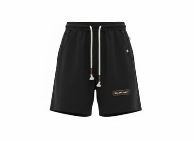 🔥 Balenciaga Luxury Logo Shorts – Premium Black Designer Streetwear - MASTERPIECE
