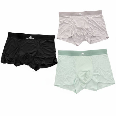 Balenciaga Premium Boxer Briefs Set – Luxury Comfortable Men Underwear Collection 🖤🤍💚 - MASTERPIECE