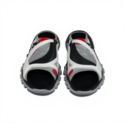 Balenciaga Sport Chunky Sandals – Tech Streetwear Slides ⚪🔴⚫ - MASTERPIECE