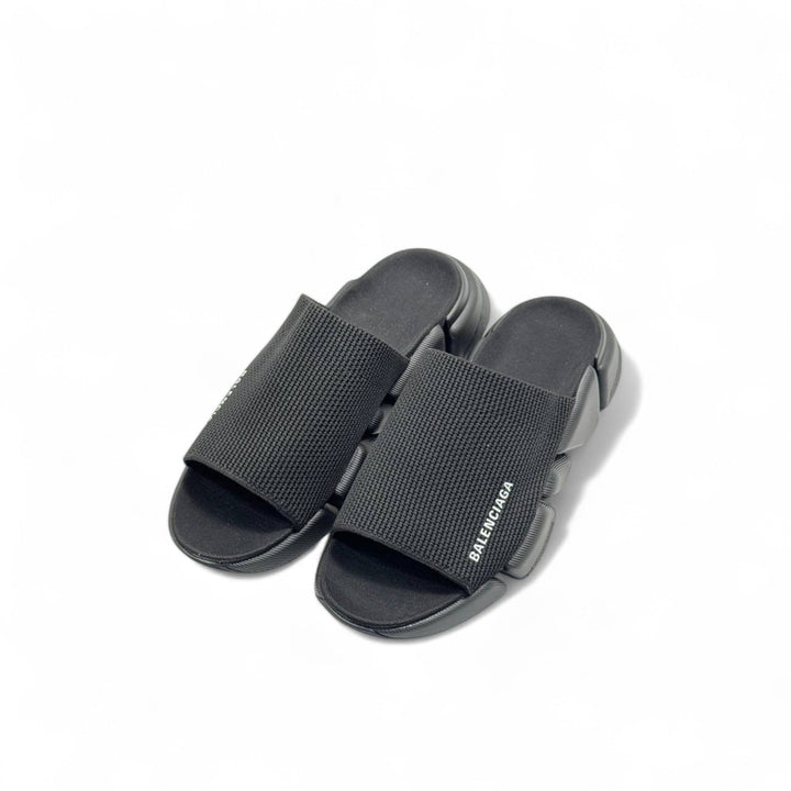 Balenciaga Tech Slides — Black