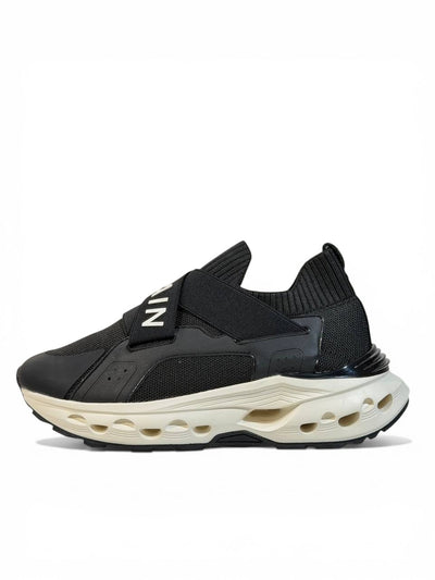 Balmain Logo Strap Sneakers 🖤⚡ | Bold Street Luxury - MASTERPIECE
