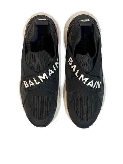Balmain Logo Strap Sneakers 🖤⚡ | Bold Street Luxury - MASTERPIECE