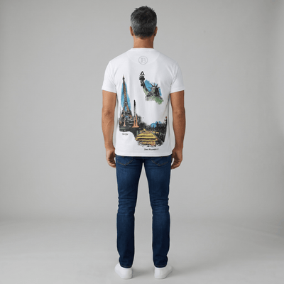 Balmain White Signature T-Shirt – Script Logo Edition 🤍✨ | Luxury Minimal Tee - MASTERPIECE