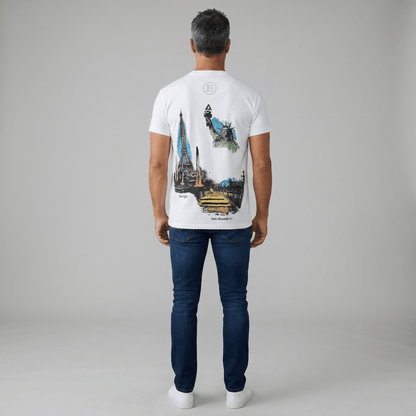 Balmain White Signature T-Shirt – Script Logo Edition 🤍✨ | Luxury Minimal Tee - MASTERPIECE