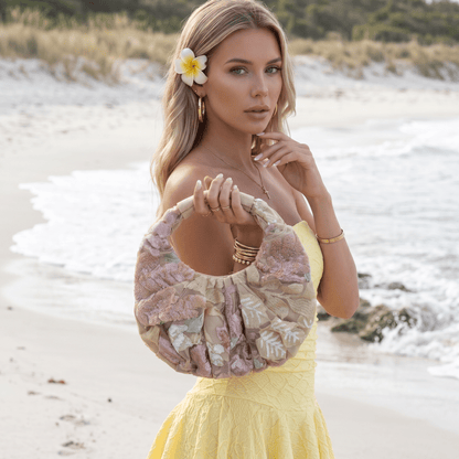 🌸 Blush Floral Sequin Hobo Bag | Soft Luxe Statement ✨ - MASTERPIECE